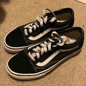 classic old school black vans